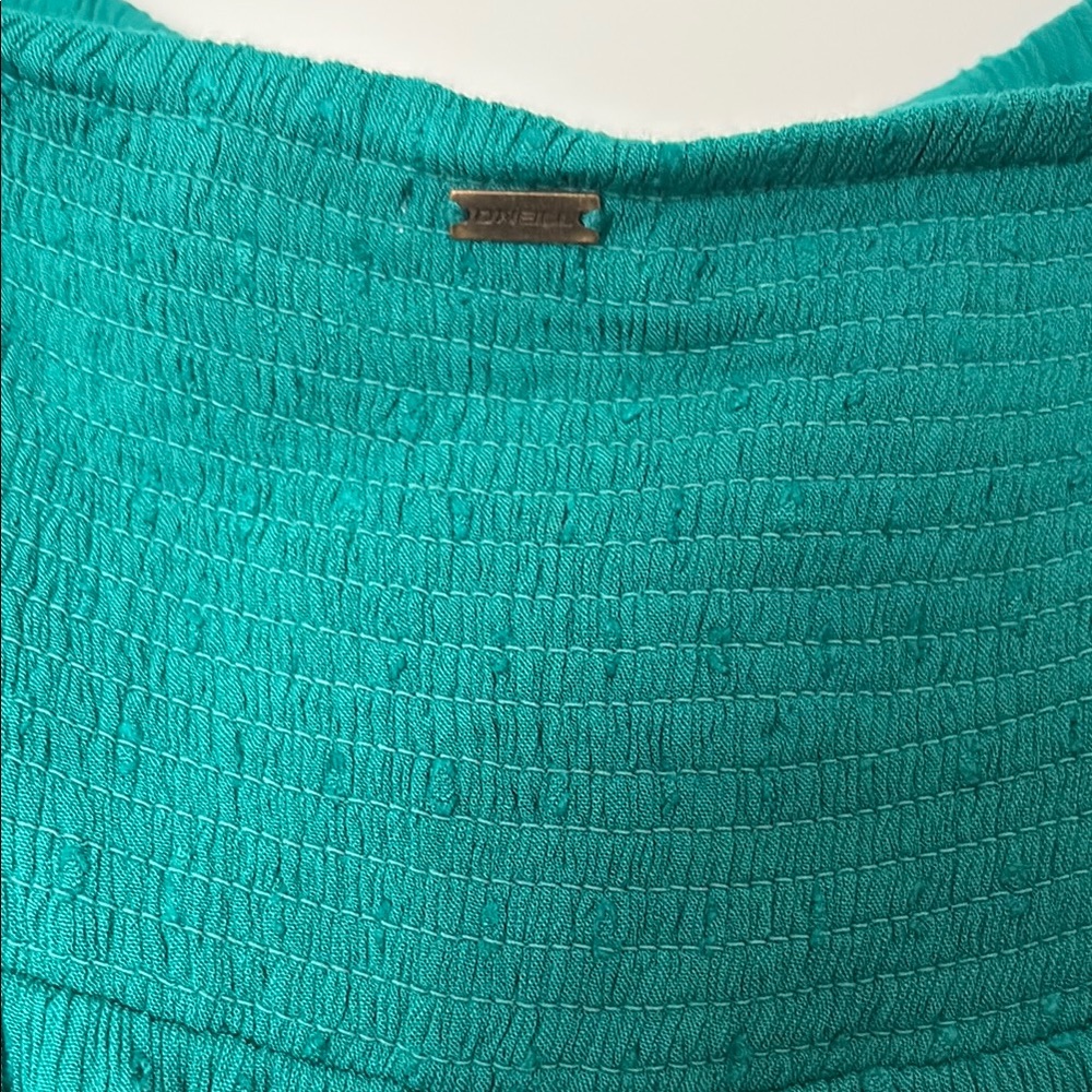 O'Neill Green Ruffled Mini Sundress - Picture 6 of 7